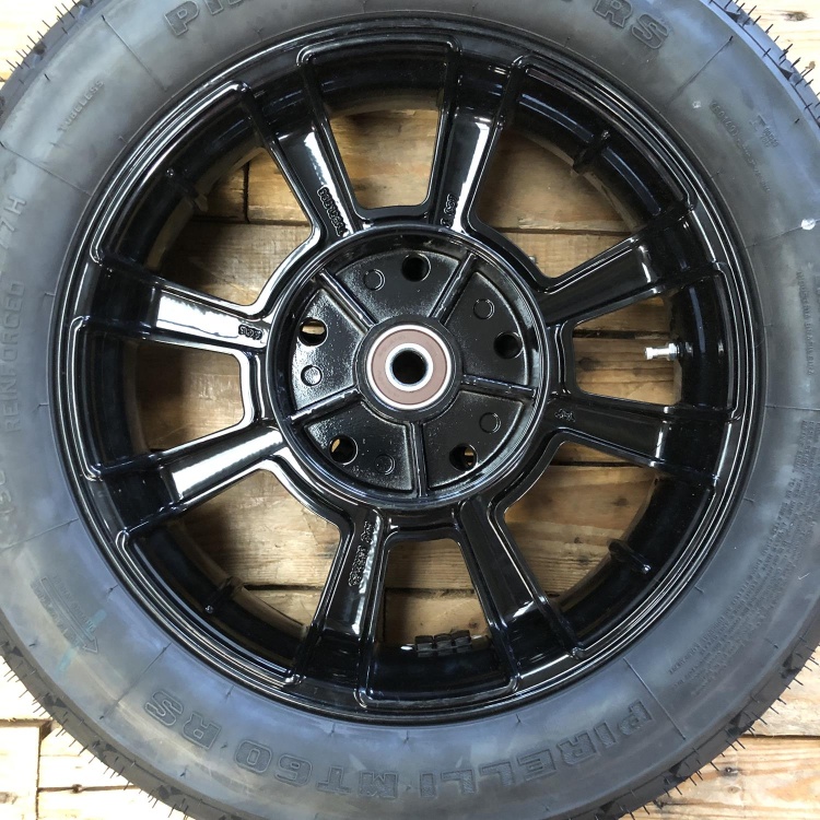 Indian Scout Bobber wheels and tyres - PDI mileage